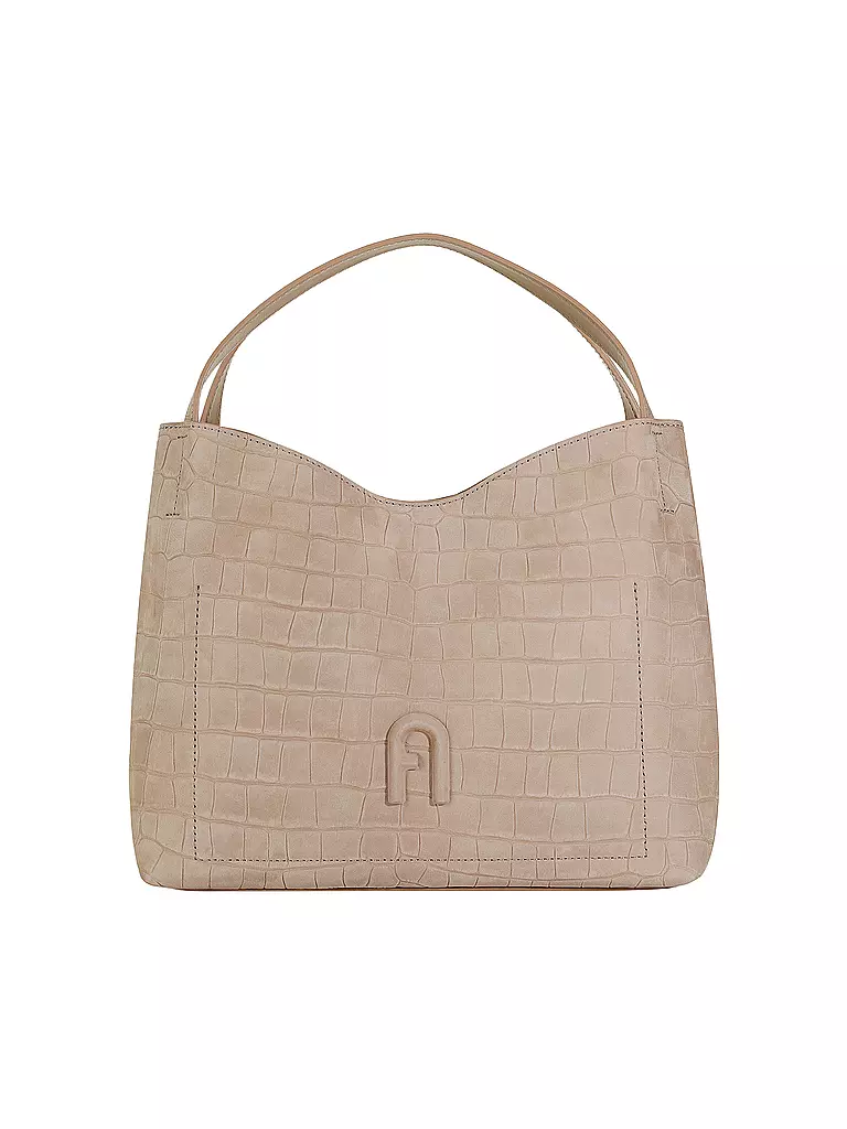 FURLA | Ledertasche - Hobo Bag PRIMULA Small | beige