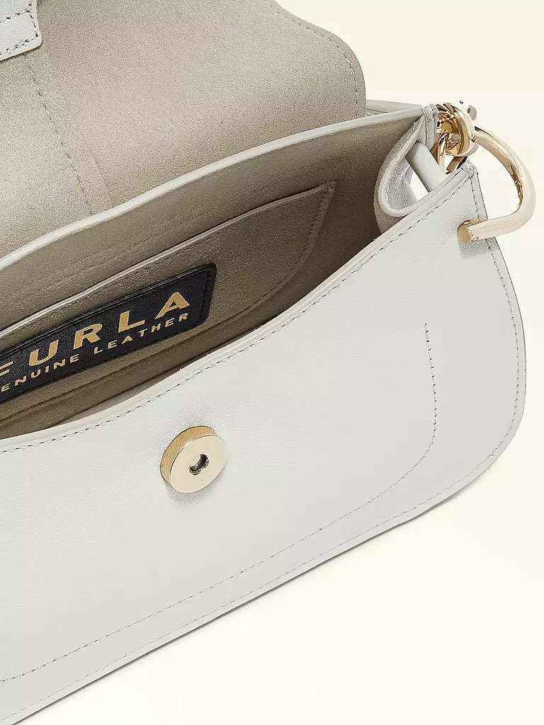 FURLA | Ledertasche - Mini Bag FLOW  | creme