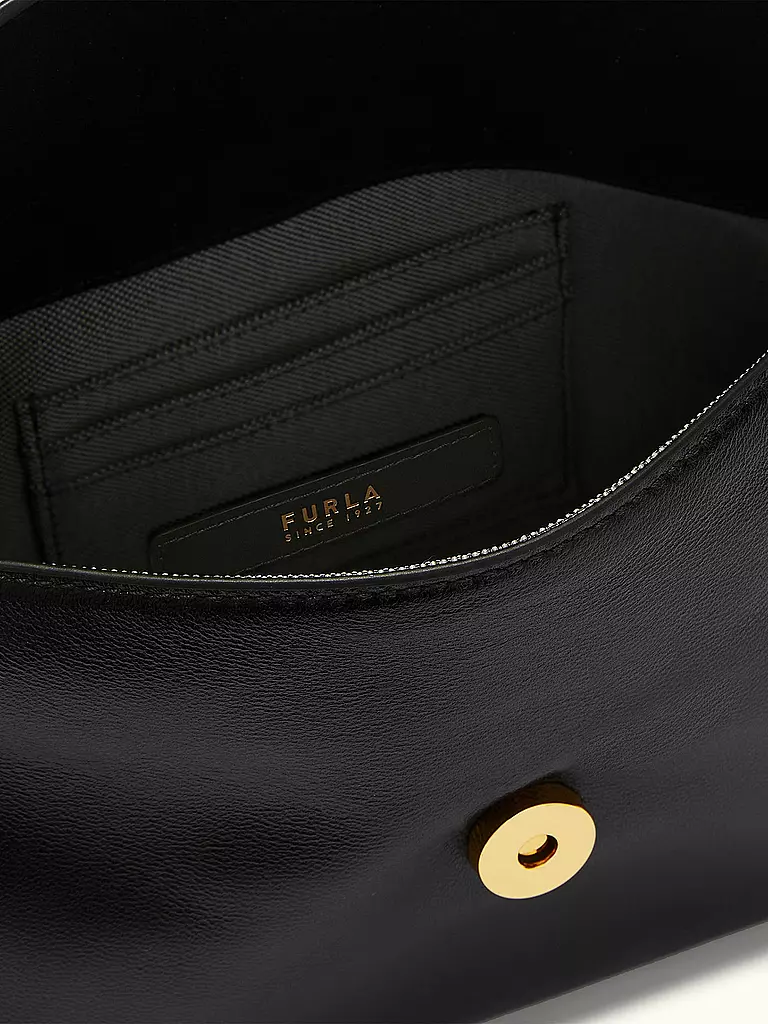 FURLA | Ledertasche - Mini Bag SFERA SOFT | schwarz