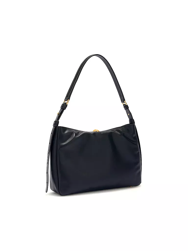 FURLA | Ledertasche - Schultertasche SFERA SOFT Medium | schwarz