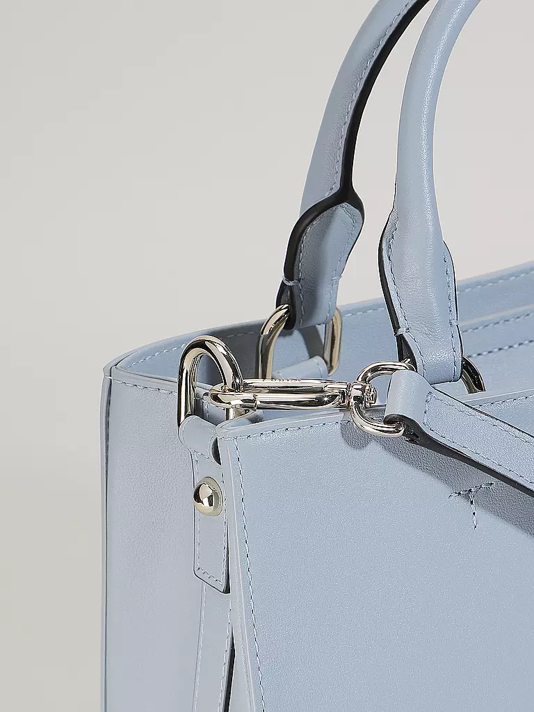 FURLA | Ledertasche - Tote Bag NUVOLA Medium | hellblau