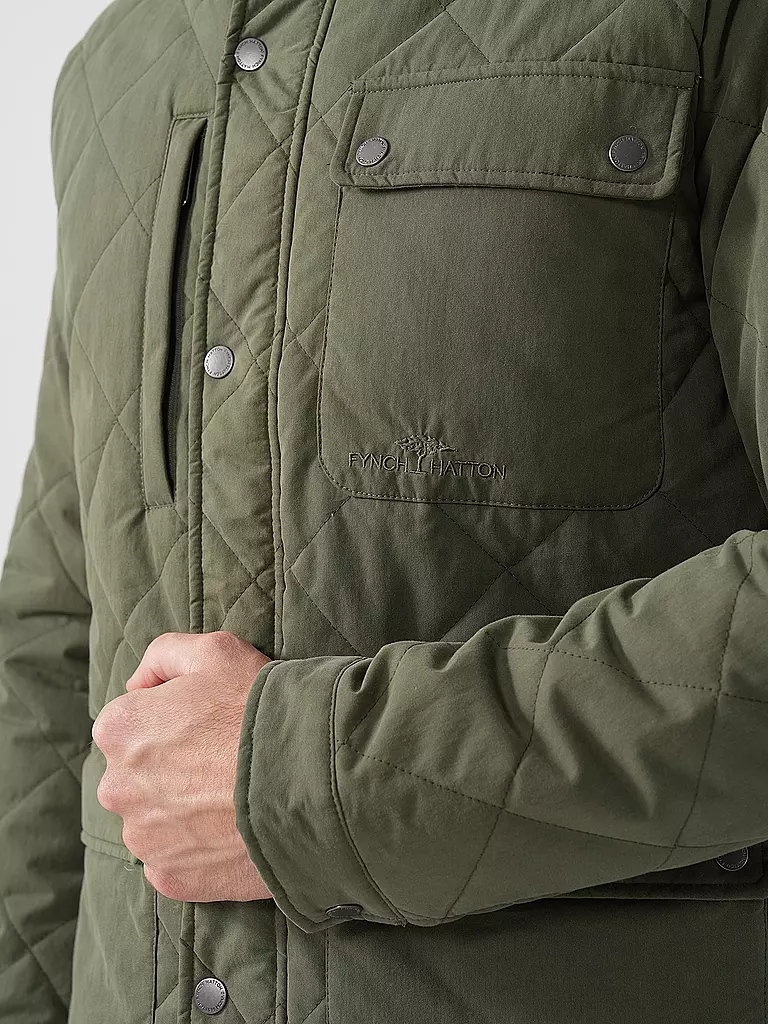 FYNCH HATTON | Fieldjacket | dunkelblau