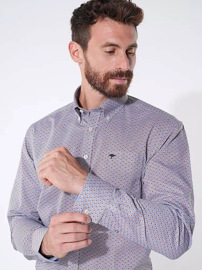 FYNCH HATTON | Hemd Casual Fit | grün