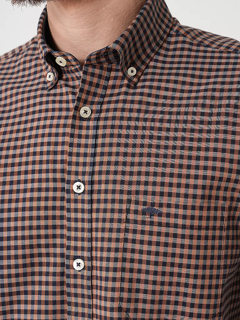 FYNCH HATTON | Hemd Casual Fit | braun