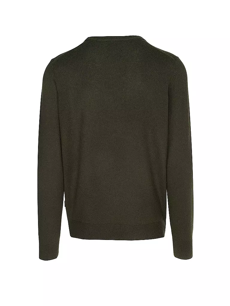 FYNCH HATTON | Kaschmirpullover  | olive