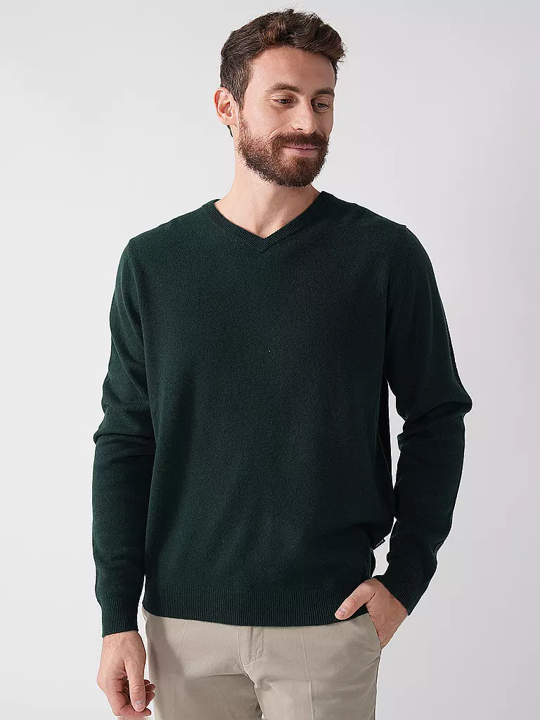 FYNCH HATTON | Kaschmirpullover | dunkelblau