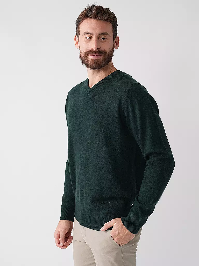 FYNCH HATTON | Kaschmirpullover | dunkelblau