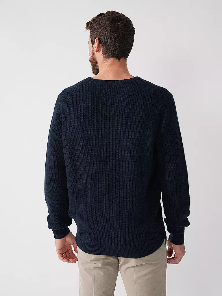 FYNCH HATTON | Kaschmirpullover | dunkelblau