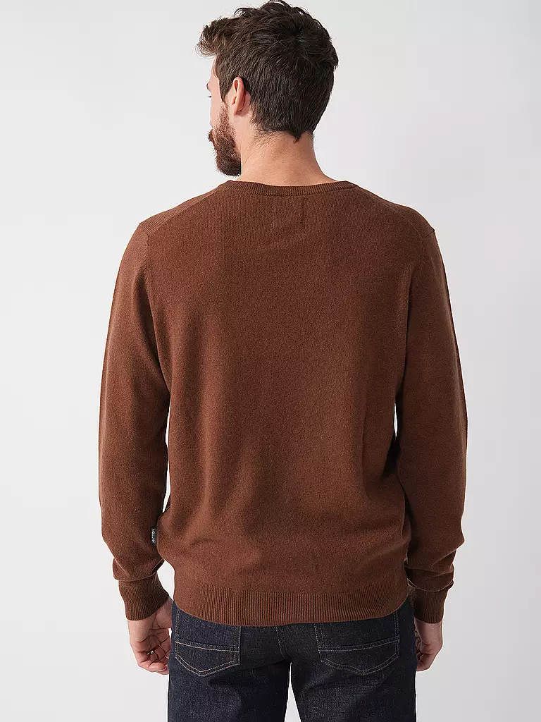 FYNCH HATTON | Kaschmirpullover | dunkelblau