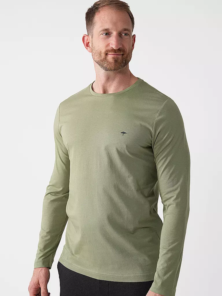 FYNCH HATTON | Langarmshirt  | olive