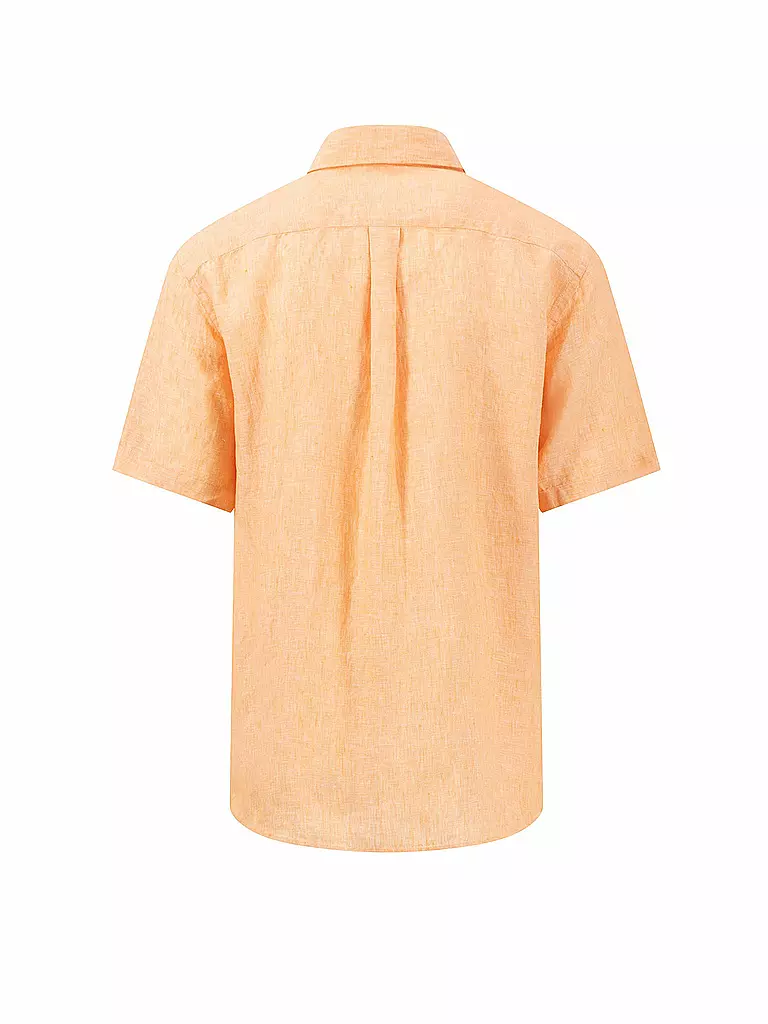 FYNCH HATTON | Leinenhemd Casual Fit | orange