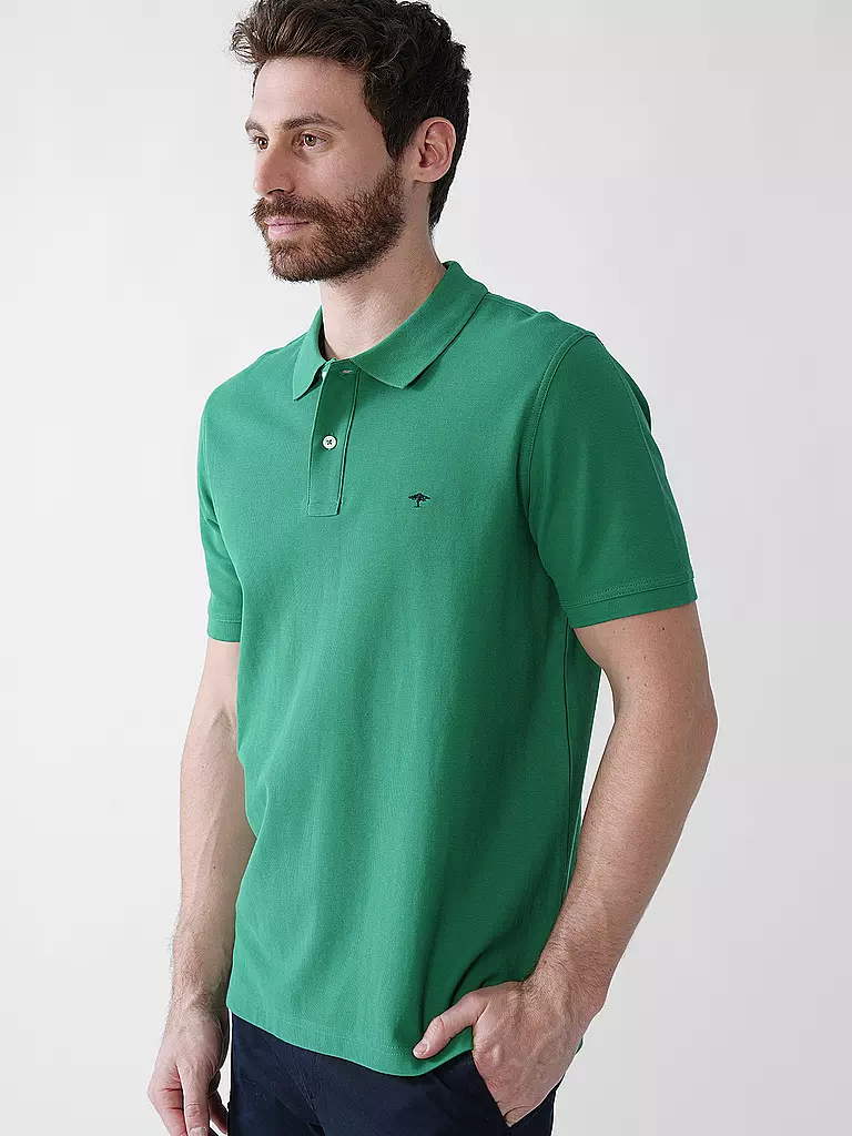 FYNCH HATTON | Poloshirt  | dunkelgrün