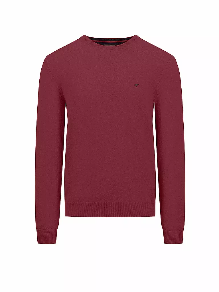 FYNCH HATTON | Pullover | dunkelrot