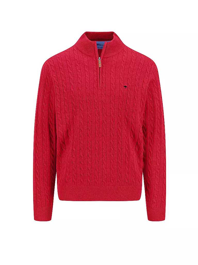 FYNCH HATTON | Troyer Pullover  | rot