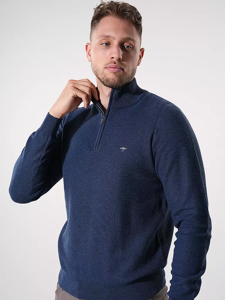 FYNCH HATTON | Troyer Pullover | dunkelblau