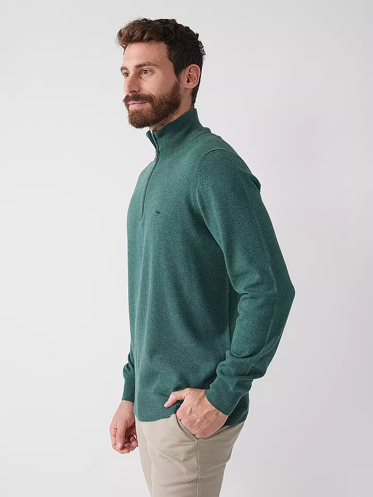 FYNCH HATTON | Troyer Pullover | dunkelblau