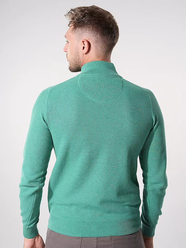 FYNCH HATTON | Troyer Pullover | grün