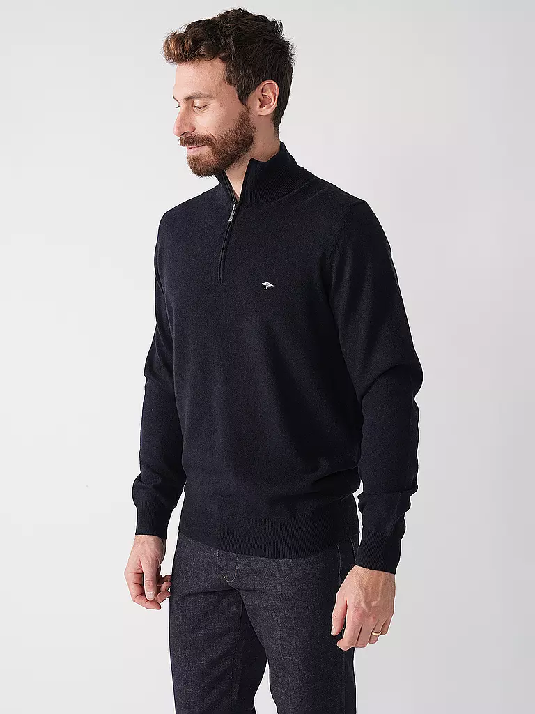 FYNCH HATTON | Troyer Pullover | dunkelblau