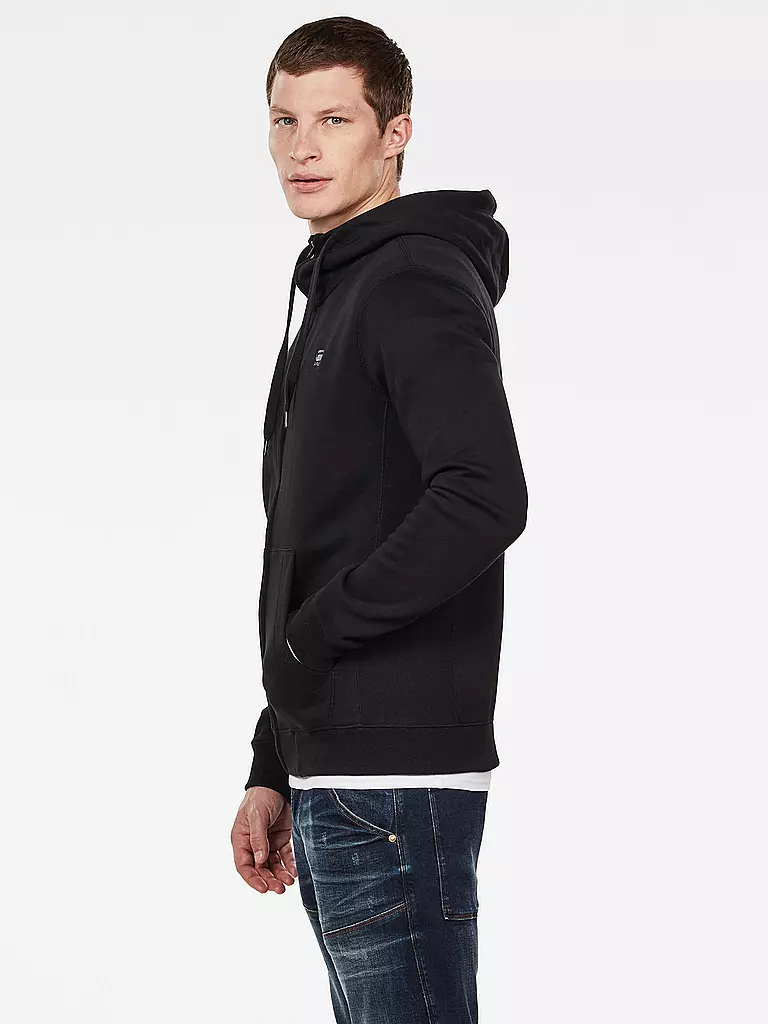 G-STAR RAW | Sweatjacke  | schwarz