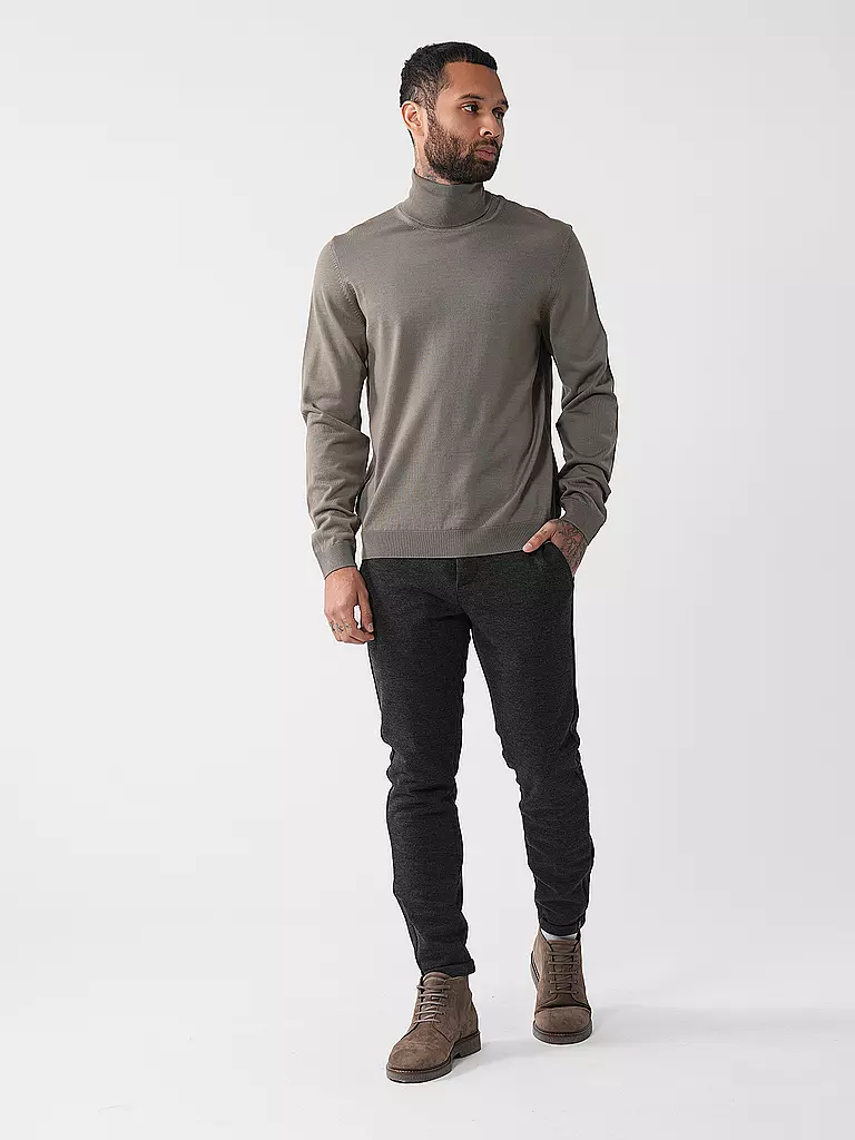 GABBA | Chino PISA GKNIT | grau