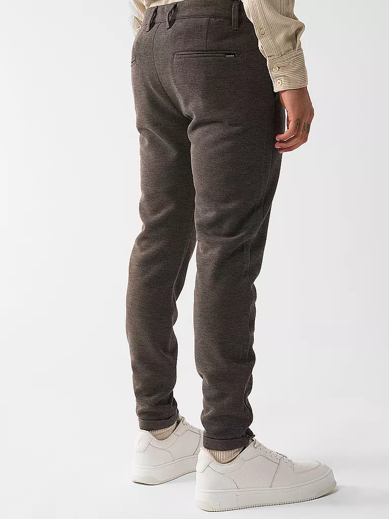 GABBA | Chino PISA GKNIT | grau