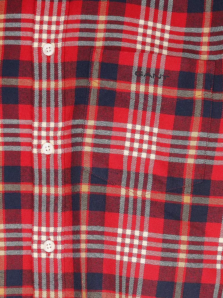 GANT | Flanellhemd | rot