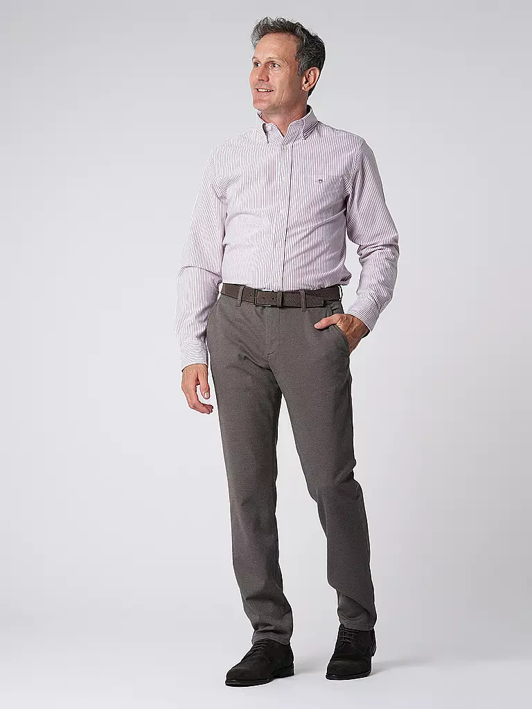 GANT | Hemd Regular Fit  | dunkelrot