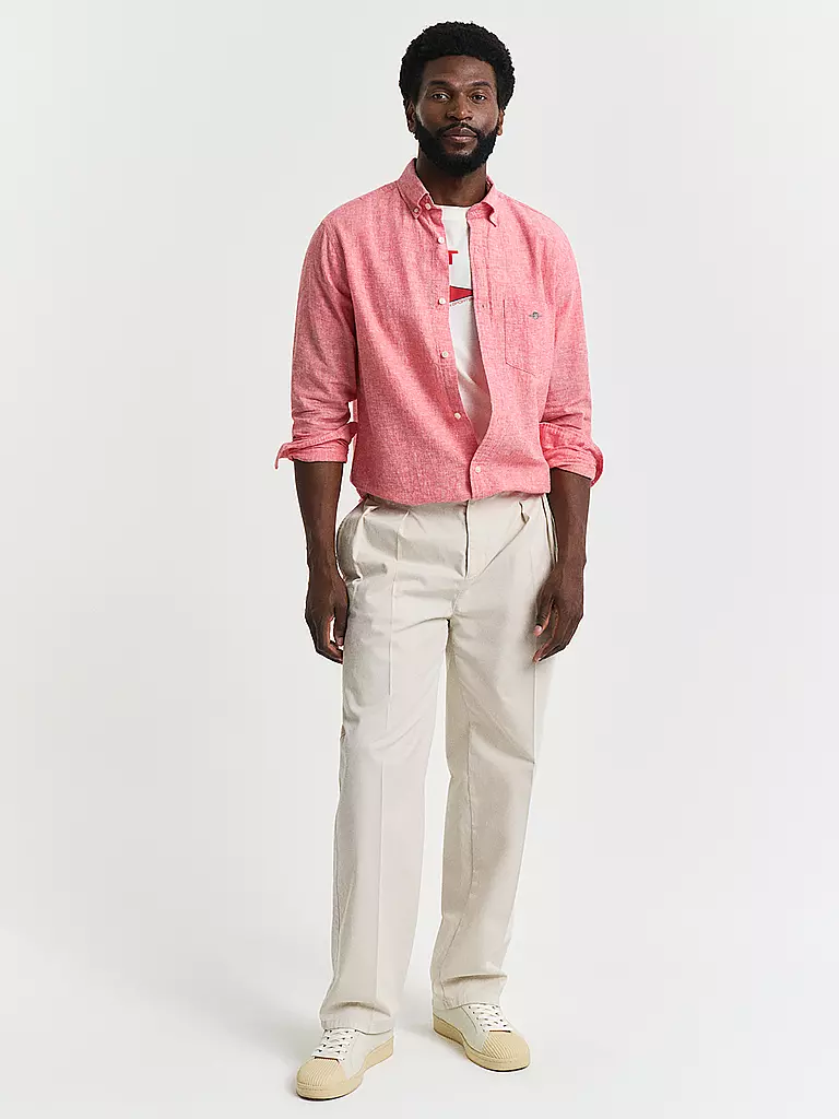 GANT | Hemd Regular Fit  | rot