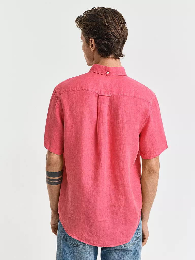 GANT | Leinenhemd Regular Fit | rot