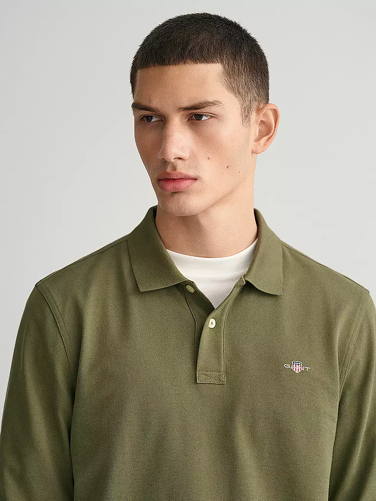 GANT | Poloshirt Slim Fit | olive