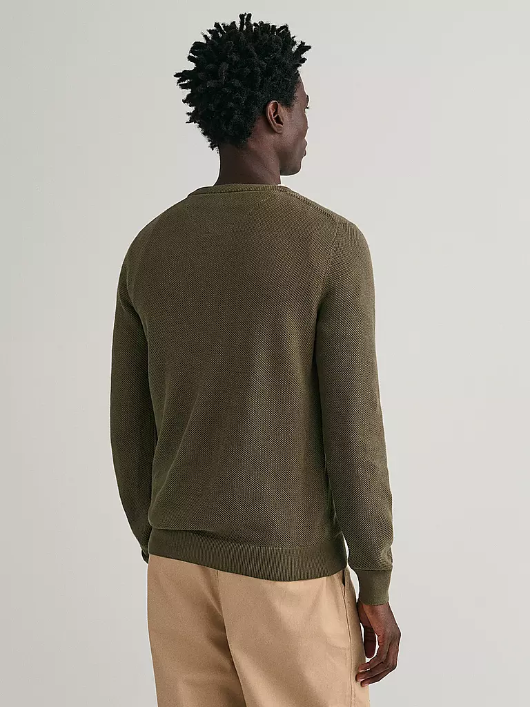 GANT | Pullover  | olive