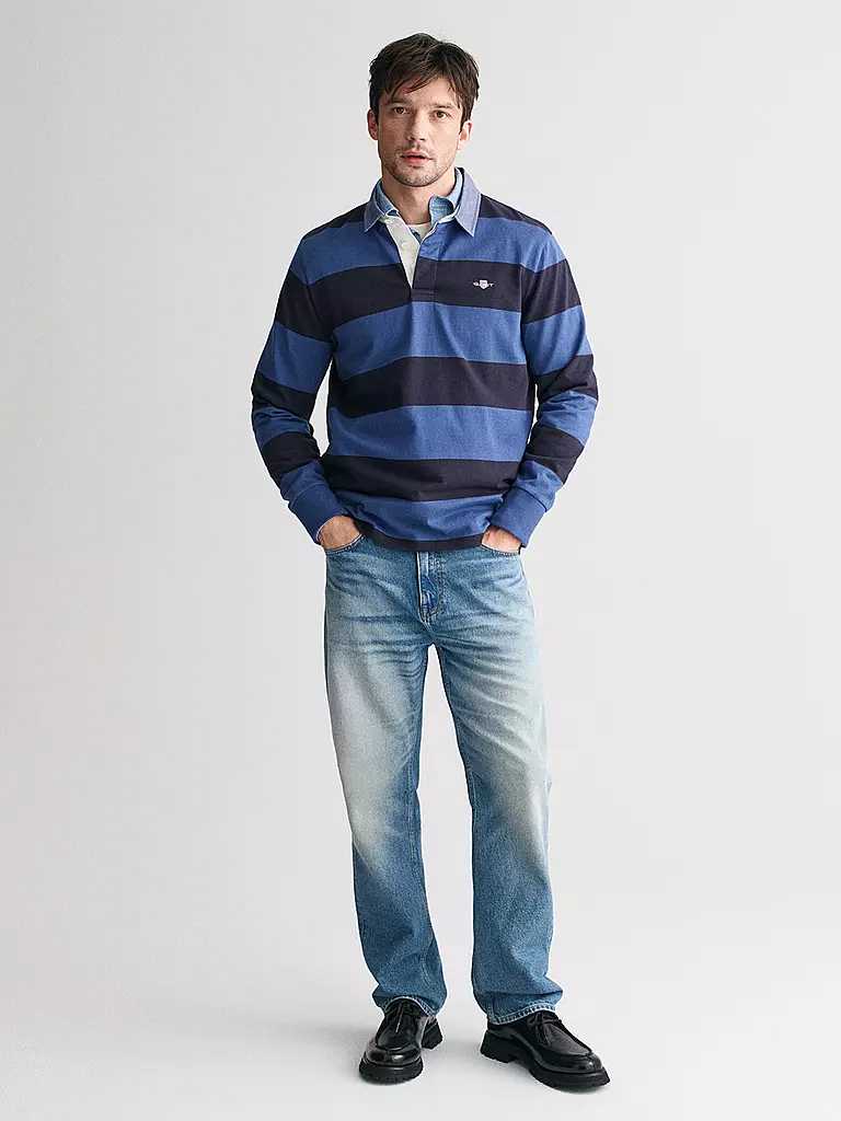 GANT | Rugbyshirt | blau