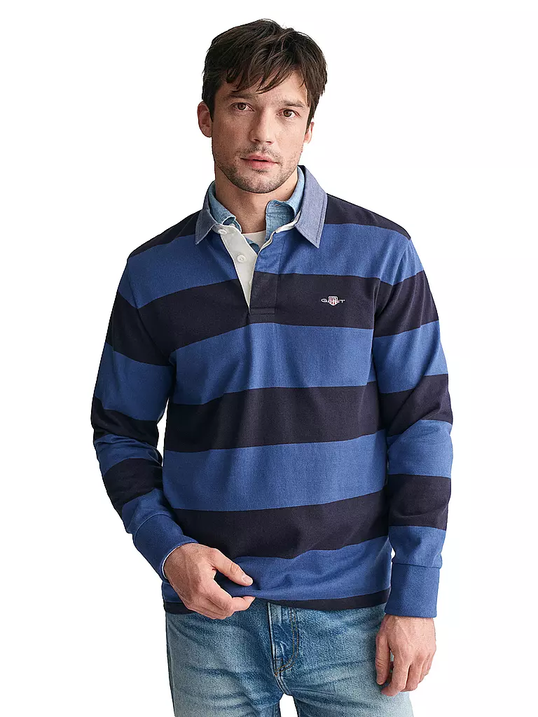 GANT | Rugbyshirt | blau