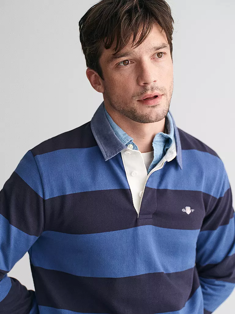 GANT | Rugbyshirt | blau