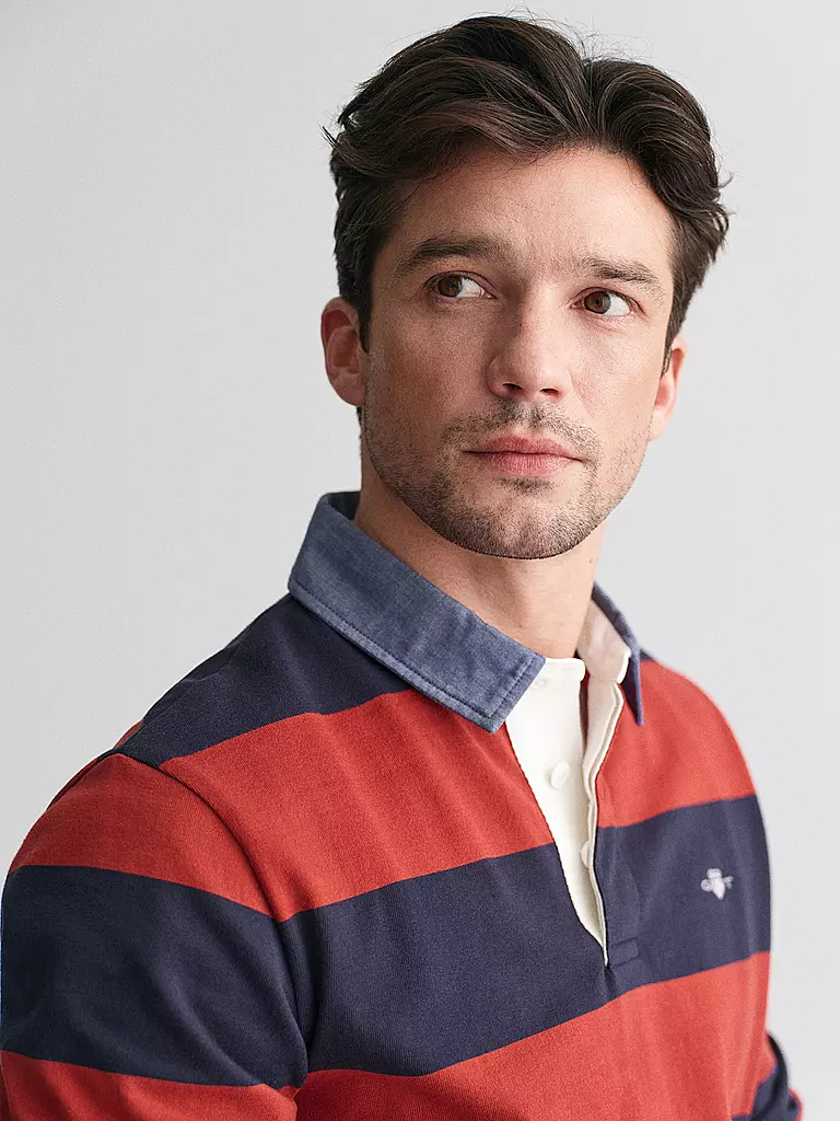 GANT | Rugbyshirt | rot