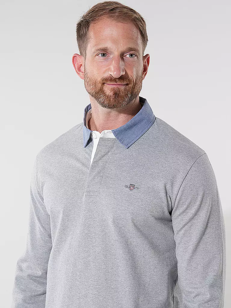 GANT | Rugbysweater | grau