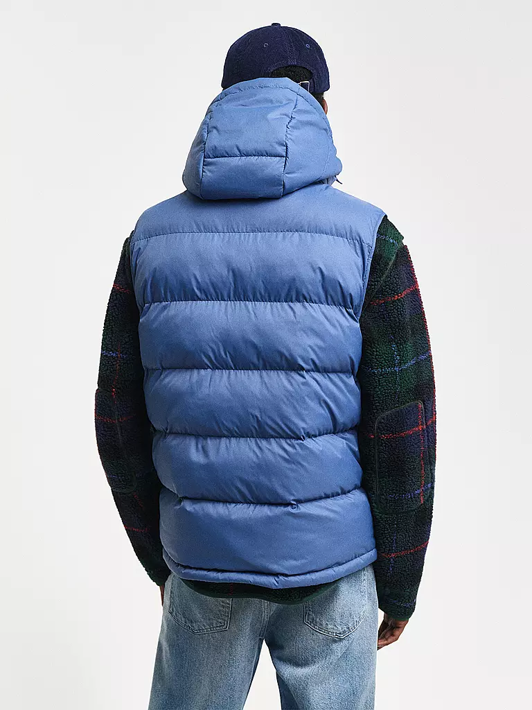 GANT | Steppgilet ACTIVE CLOUD  | blau