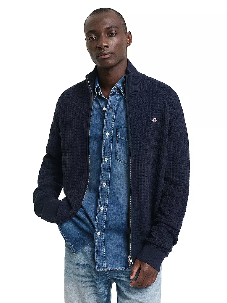 GANT | Strickjacke  | dunkelblau