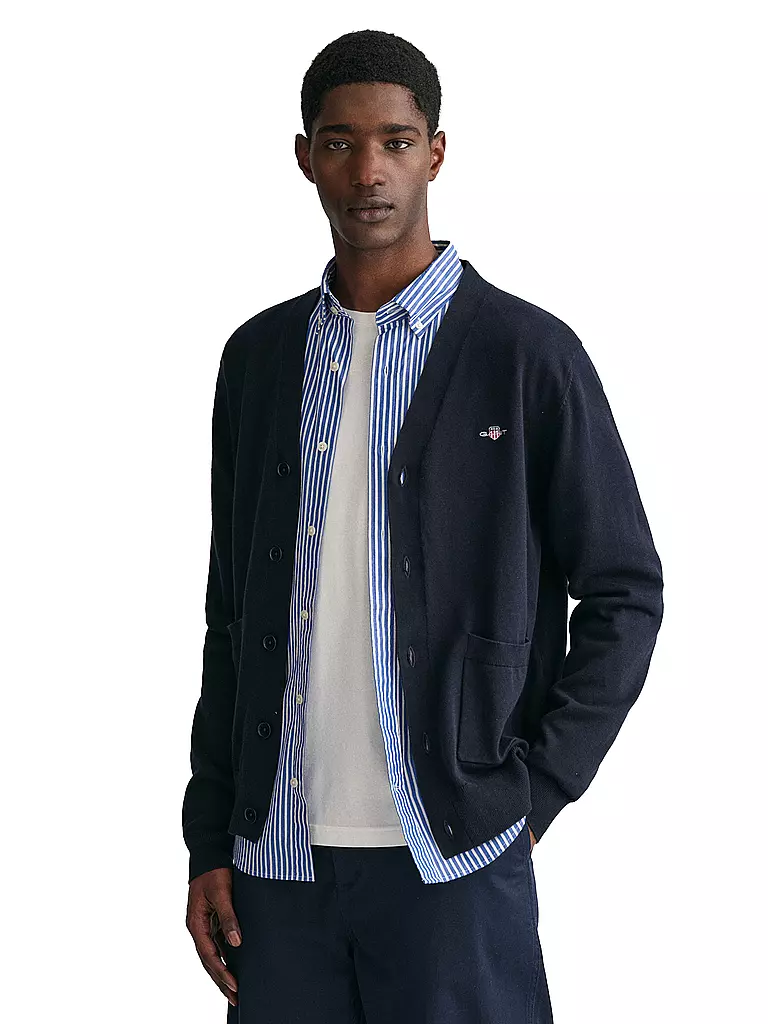 GANT | Strickjacke | dunkelblau