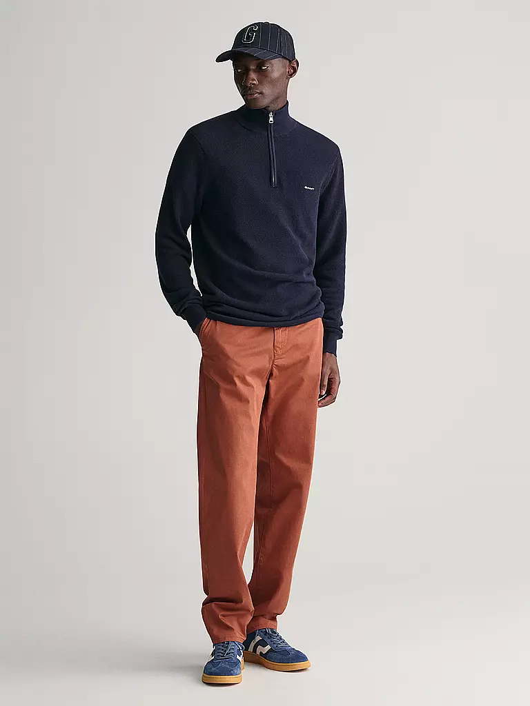 GANT | Troyer Pullover | dunkelblau