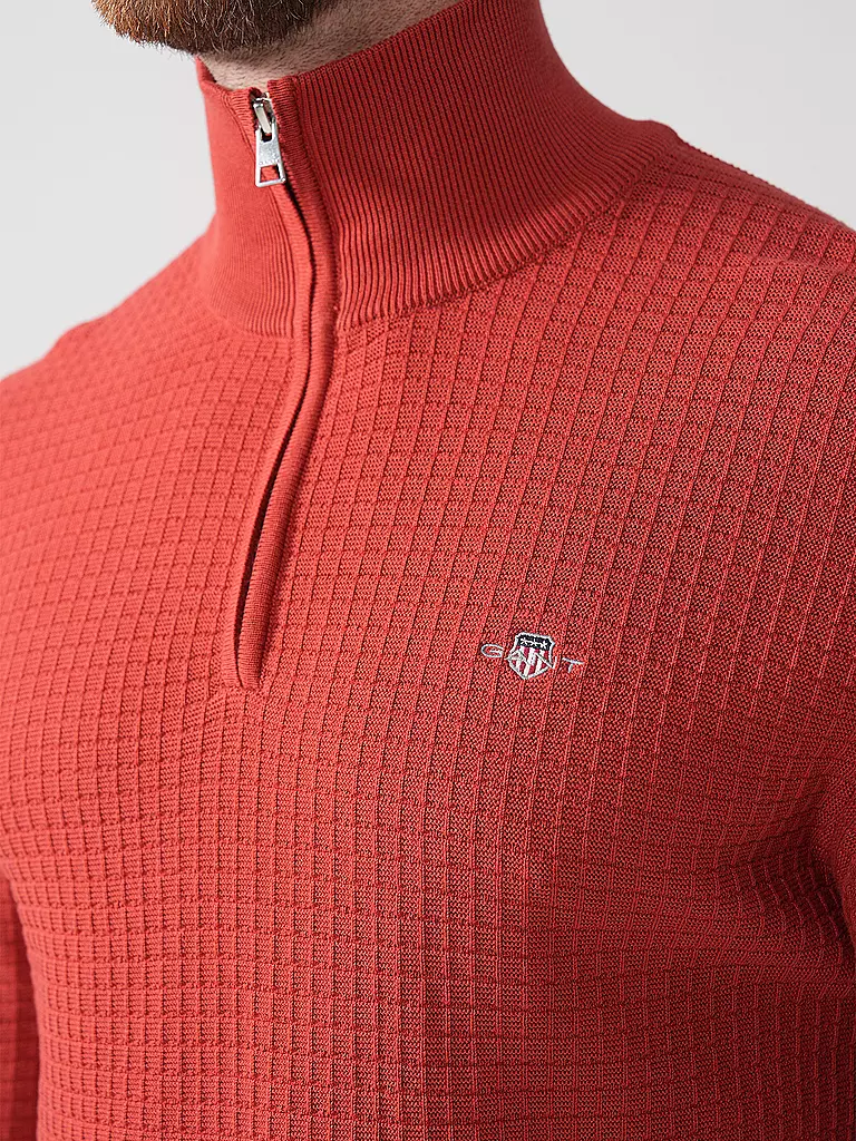 GANT | Troyer Pullover | rot