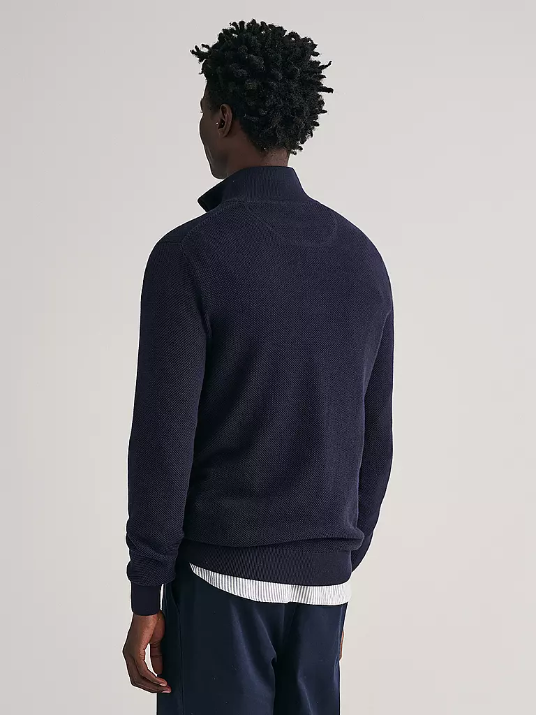 GANT | Troyer Pullover | dunkelblau