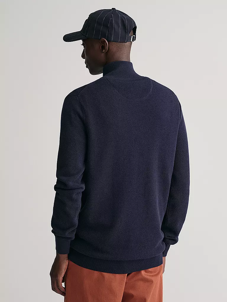 GANT | Troyer Pullover | dunkelblau