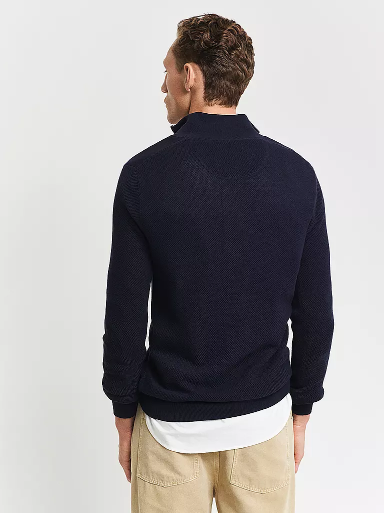 GANT | Troyer Pullover | dunkelblau