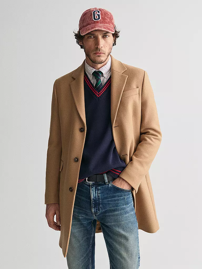 GANT | Wollmantel  | camel