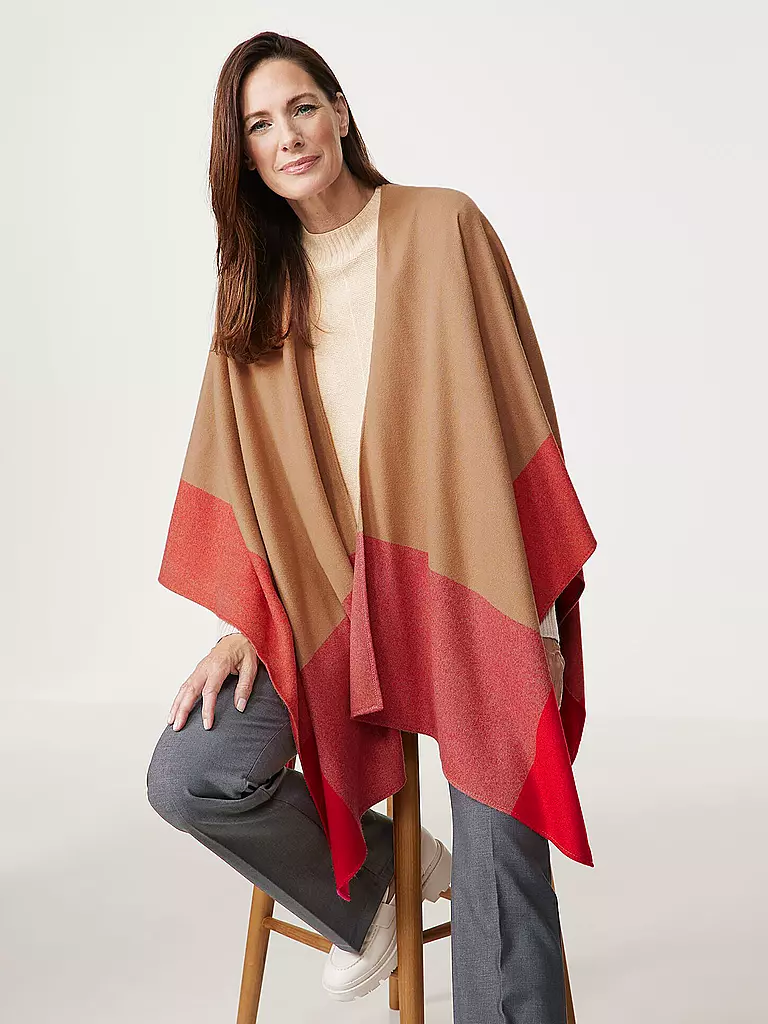 GERRY WEBER | Cape - Poncho | schwarz