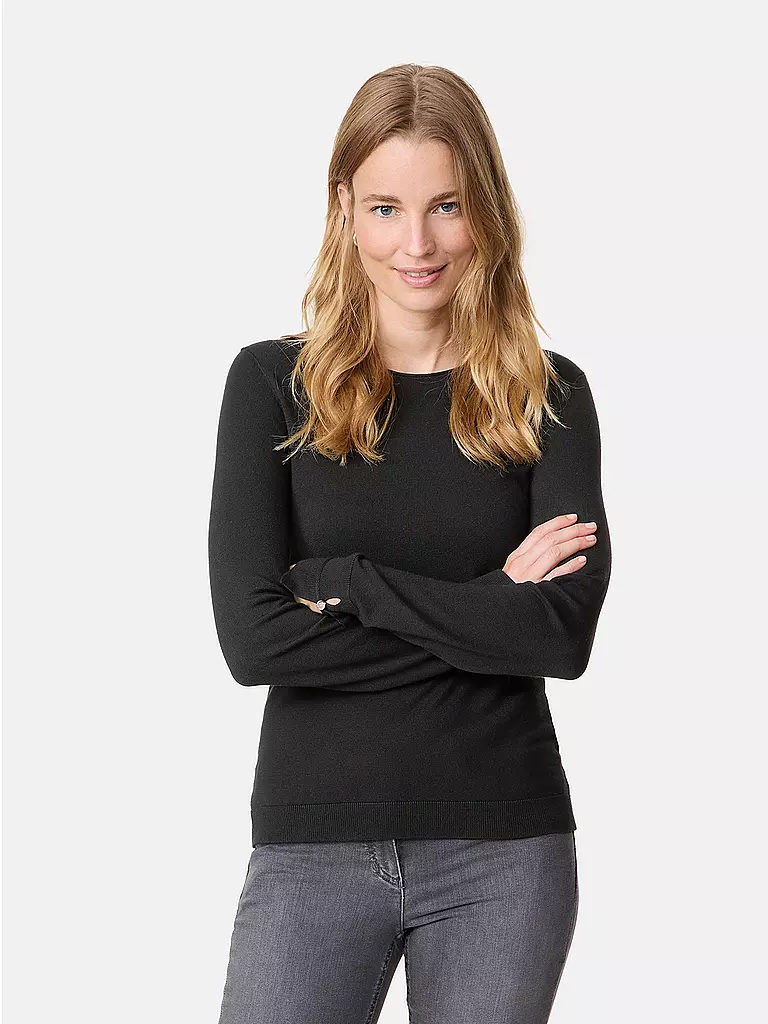 GERRY WEBER | Pullover | schwarz