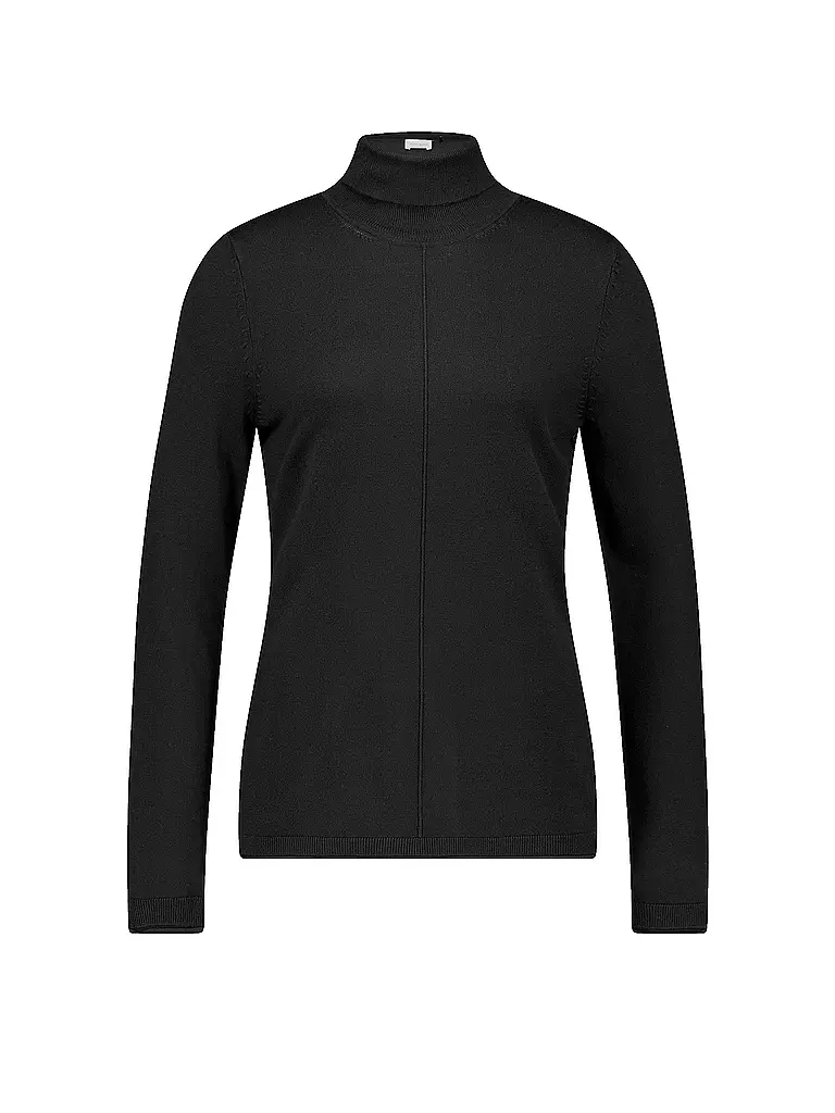 GERRY WEBER | Rollkragenpullover | schwarz