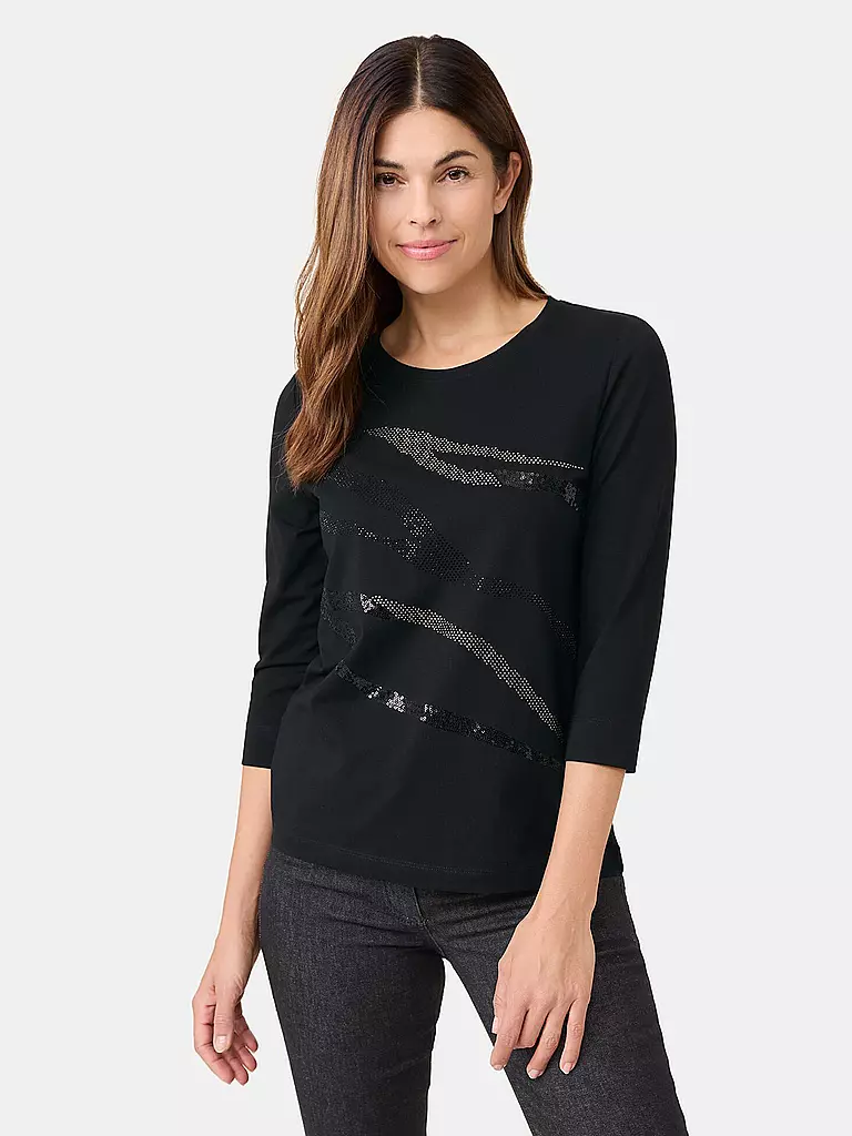 GERRY WEBER | T-Shirt | schwarz