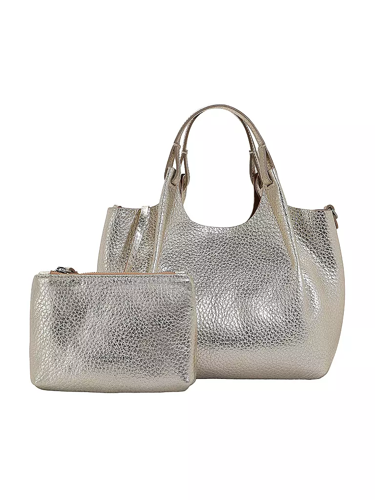 GIANNI CHIARINI | Ledertasche - Hobo Bag DUA  | gold